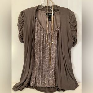 Color, coordinated, INC blouse, and jacket